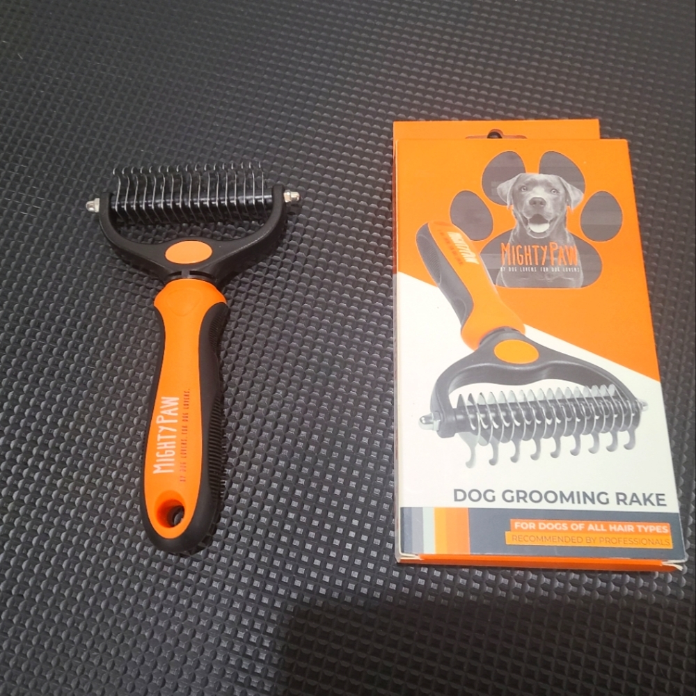 Mighty Paw Dog Grooming Rake